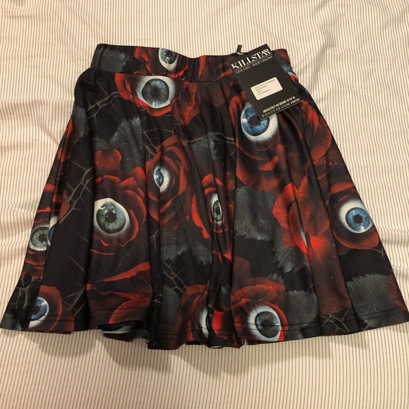Killstar Dresses & Skirts - Killstar C U In Paradise Skater Skirt S NWT